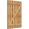 Ekena Millwork Spaced Board-n-Batten Shutters w/Z-Bar, Rough Sawn Western Red Cedar, 34 3/4W x 47H, PR RBS06Z35X047RWR - alternate 3